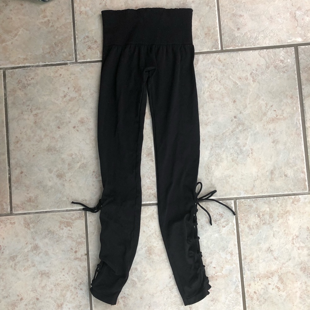 black free people leggings
